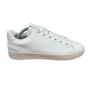 NEW Toms Mens Travel Lite 2.0 Low Sneakers Shoe 9.5 Porcelain / Fog Grey Leather